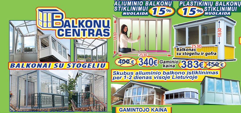 balkonai